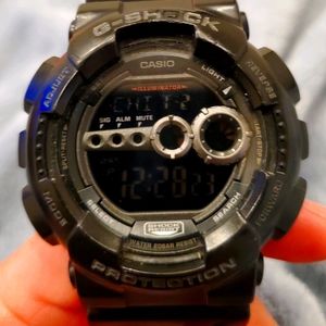 G Shock watch black